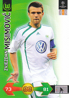 Zvjezdan Misimovic VfL Wolfsburg 2009/10 Panini Super Strikes CL #343